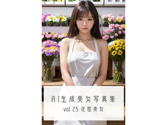 AI生成美女写真集 vol25 花屋美女_0