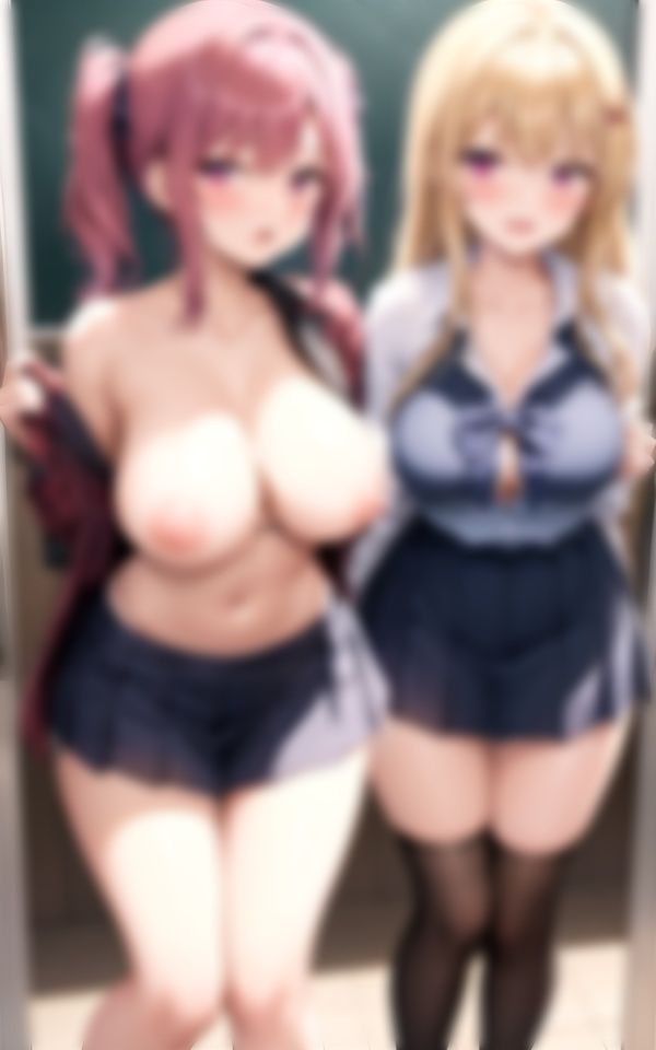 SSS級巨乳の美少女〜みんな裸で集合写真！！みんな一緒ならおっぱいも見せれるよっ_8