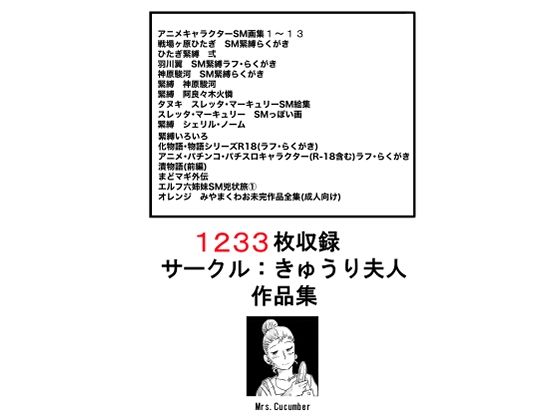 1233枚 サークル:きゅうり夫人 作品集