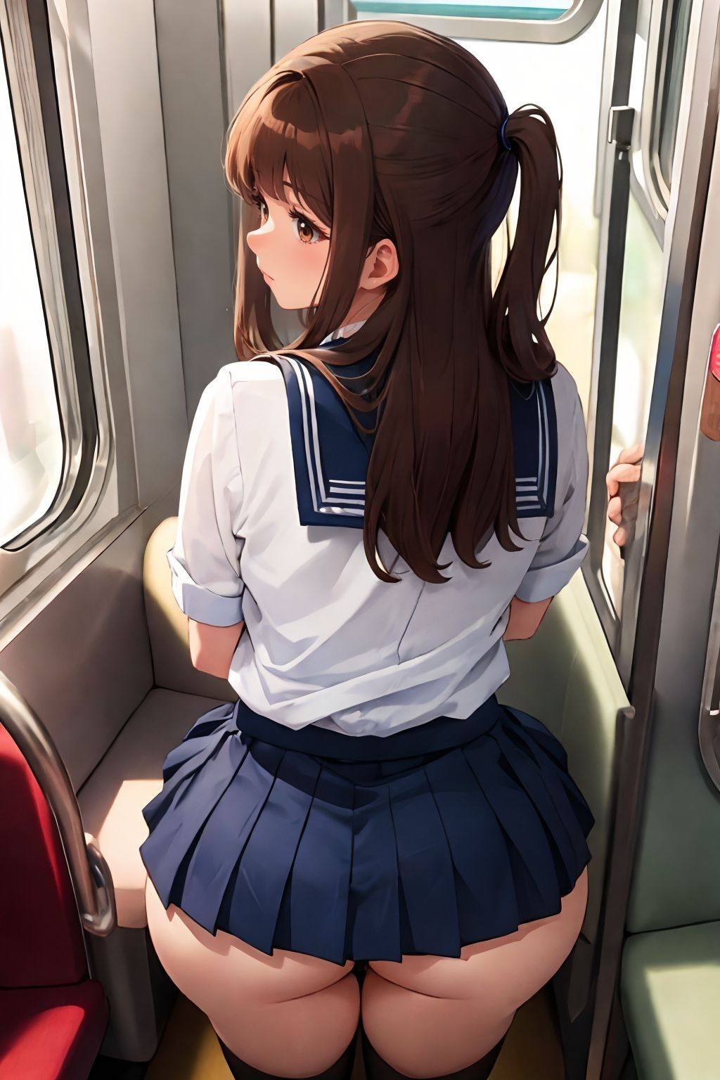 痴●歓迎露出列車_2