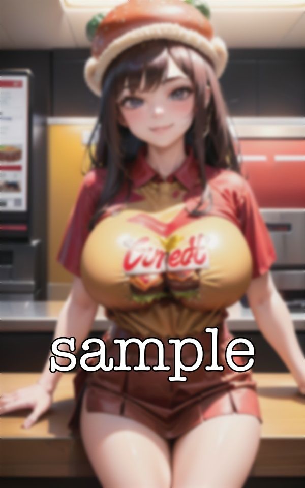 近所の店員〜ハンバーガーショップの18歳の爆乳をナンパ〜_2
