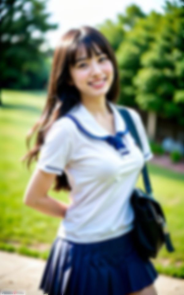 パパ活援交してると噂の学園No.1美女に声をかけたら…。_4