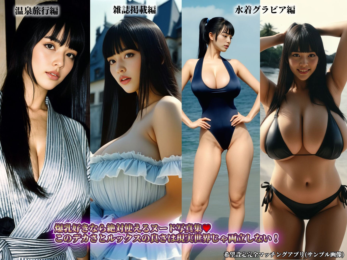 希望設定完全マッチングアプリ Wカップグラビア女優マッチ編_7