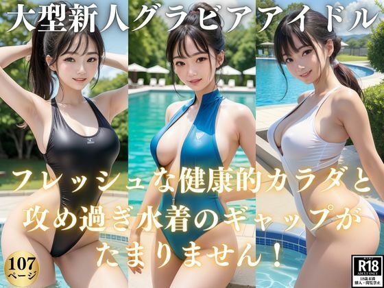 大型新人グラビアアイドル初登場！フレッシュなカラダと攻め過ぎ水着のギャップがたまらない！_0