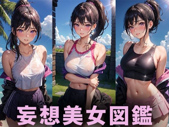 巨乳美女【妄想イラスト美女図鑑vol.97】_0