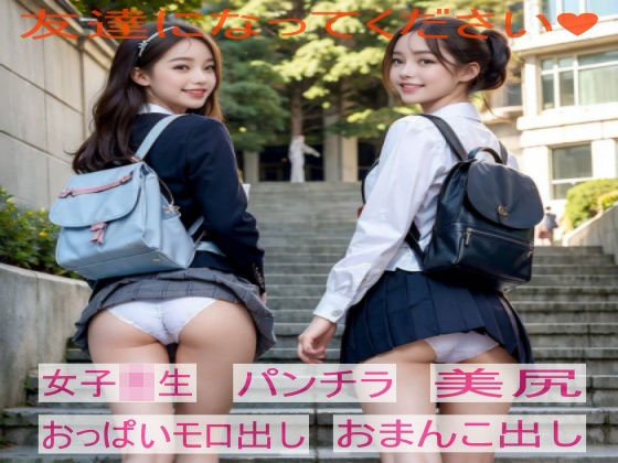 女子校生のお友達？_0