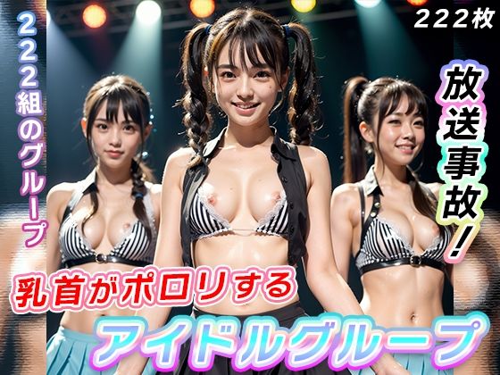 乳首がポロリする、アイドルグループ【222組の国民的アイドル】