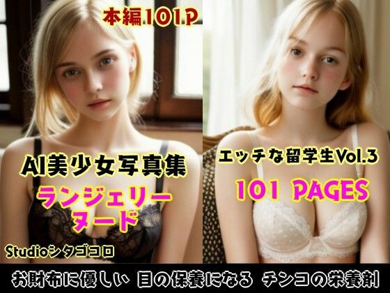 外国人留学生たちが可愛すぎる美少女写真集 Vo1.03〜金髪美少女たちがボクを誘惑しに来る件〜