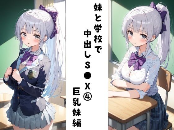 妹と学校で中出しS●X 4（巨乳妹編）