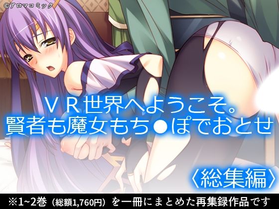 VR世界へようこそ。賢者も魔女もち●ぽでおとせ ＜総集編＞